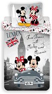 Jerry Fabrics Mickey & Minnie Londonban - Gyerek ágyneműhuzat