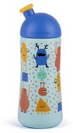 Suavinex Third Bottle with Sports Cap Booo 360ml - Blue - Children's Water Bottle