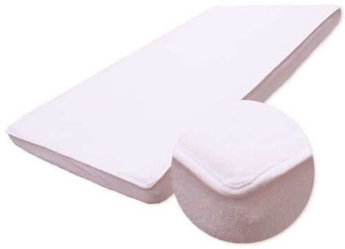 New Baby Nepromokavé prostěradlo 120 × 60 cm bílé - Prostěradlo do postýlky - Hlavní obrázek