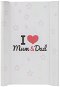 New Baby Changing mat New Baby I love Mum and Dad white 80 × 50cm - Changing Pad