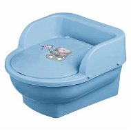 MALTEX medvedík nočník prenosná detská toaleta, modrý - Nočník