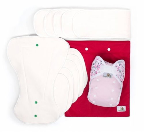 Bamboolik AI2 Daily test set of pink toddler + cashmere - Children's Kit - Main image