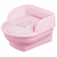 MALTEX zebra nočník prenosná detská toaleta, ružový - Nočník