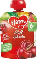 Hami Ovocná kapsička Višeň a jahoda 90 g - Príkrm