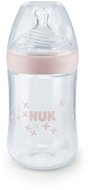 NUK dojčenská fľaša Nature Sense 260 ml – ružová - Dojčenská fľaša