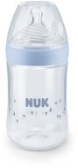 NUK dojčenská fľaša Nature Sense 260 ml – modrá - Dojčenská fľaša