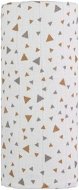 T-tomi TETRA beige triangles bath towel - Children's Bath Towel