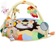 PlayTo Snuggie Play Blanket with Lion Teddy Bear - Play Pad