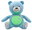 Bear toy with projector - blue