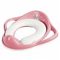 MALTEX Teddy Bear Soft Seat with Handles, Pink - Toilet Seat