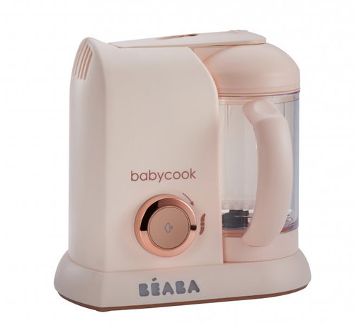 Beaba Steamer + mixer BABYCOOK SOLO limited edition PINK - Steam Cooker - Main image