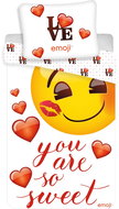 Jerry Fabrics Emoji You are so sweet - Children's Bedding