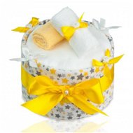 T-tomi LUX nappy cake - large stars - Nappy cake