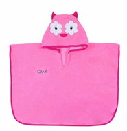 Koala Children poncho size 80-92, pink - Children's Bath Towel