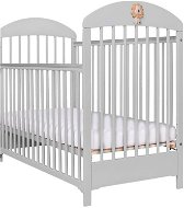 Drewex Lion with Pull-Out Side – Grey - Cot