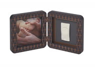 Baby Art Frame My Baby Touch Wood Copper Edition Dark - Small Frame