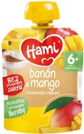 Hami Ovocné vrecúško Banán a mango s kokosovým mliekom 90 g - Príkrm