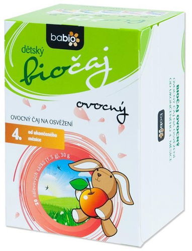 GOLDIM Babio Dětský biočaj ovocný 20 ks - Čaj - Hlavní obrázek