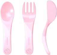 Children's Cutlery TWISTSHAKE Small cutlery 6m+ Pastel pink - Dětský příbor