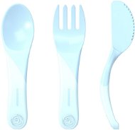 Children's Cutlery TWISTSHAKE Tea cutlery 6m+ Pastel blue - Dětský příbor