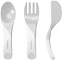 Children's Cutlery TWISTSHAKE Small cutlery 6m+ Pastel gray - Dětský příbor