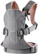 Babybjorn Stretch ONE 2018 Gray / Powder pink cotton - Baby Carrier