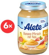 ALETE BIO Side Dish Banana with Peaches and Rice 190g - Baby Food