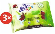 LINTEO KIDS Vlhčený toaletný papier (3× 50 ks) - Vlhčený toaletný papier