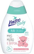 LINTEO BABY Umývacie mlieko a šampón s BIO nechtíkom lekárskym 250 ml - Detský šampón
