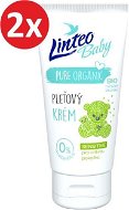 LINTEO BABY Facial Cream with Organic Calendula 2×75ml - Children's face cream