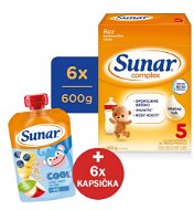 Sunar Complex 5, 6 x 600g + Gift - Baby Formula
