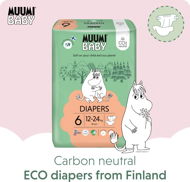 MUUMI BABY Junior size 6, 36 pcs - Eco-Friendly Nappies