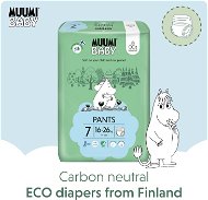 Muumi Baby Pants XL size 7, 34 pcs - Eco-Frendly Nappy Pants