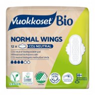 VUOKKOSET 100% BIO Normal Wings Thin 12 pcs - Sanitary Pads