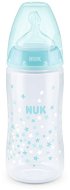 NUK FC+ fľaša sklo 240 ml – modrá - Dojčenská fľaša