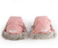 Zopa Fluffy Winter Gloves - Pink - Pushchair Gloves