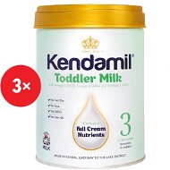 Kendamil batoľacie mlieko 3 (3× 900 g) - Dojčenské mlieko