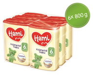 Hami 6+ pokračovací kojenecké mléko 6× 800 g - Kojenecké mléko