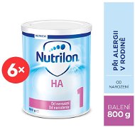 Nutrilon 1 HA špeciálne počiatočné mlieko 6× 800 g - Dojčenské mlieko