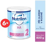 Nutrilon 2 HA špeciálne pokračovacie mlieko 6× 800 g - Dojčenské mlieko