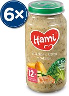 Baby Food Hami Broccoli with Turkey and Zucchini 6 × 250g - Příkrm