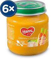 Hami First Spoon Vegetables with Turkey 6 × 125g - Baby Food