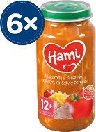 Hami Macaroni with Steamed Pork, Tomatoes and Pepper 6 × 250g - Baby Food