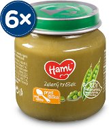 Baby Food Hami First Spoon Green Peas 6 × 125g - Příkrm