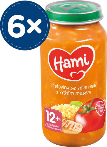 Hami Milánské těstoviny s krůtou 6× 250 g - Příkrm - Hlavní obrázek