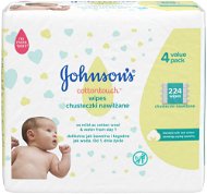 JOHNSON'S BABY Wipes Extra Sensitive 224 ks - Detské vlhčené obrúsky