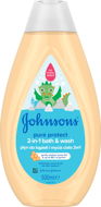 JOHNSON'S BABY Pure Protect Bath and Washing Gel 500ml - Children's Bath Foam