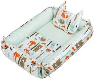 New Baby  Multifunctional Nest with a Pillow - Forrest Animals - Baby Nest