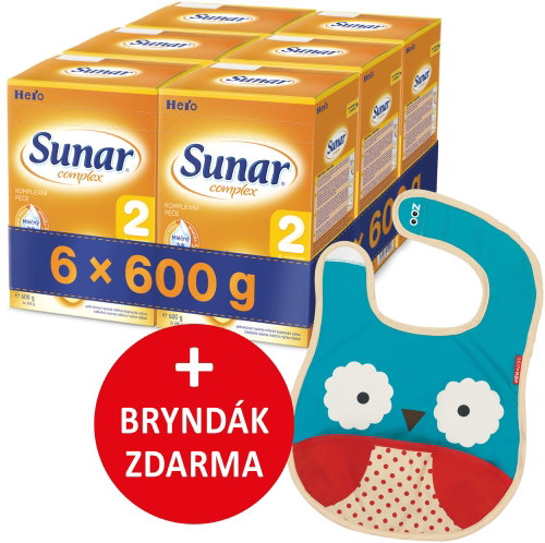 Sunar Complex 2 (6× 600g) + Gift - Baby Formula - Main image