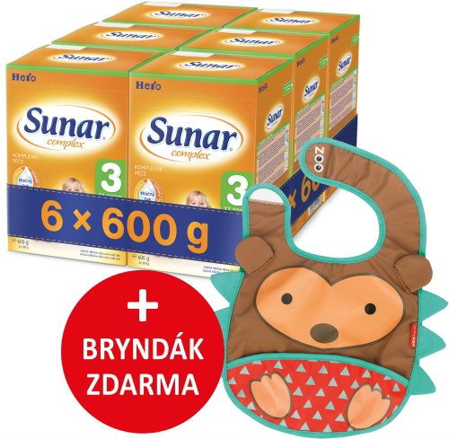 Sunar Complex 3 (6× 600g) + Gift - Baby Formula - Main image